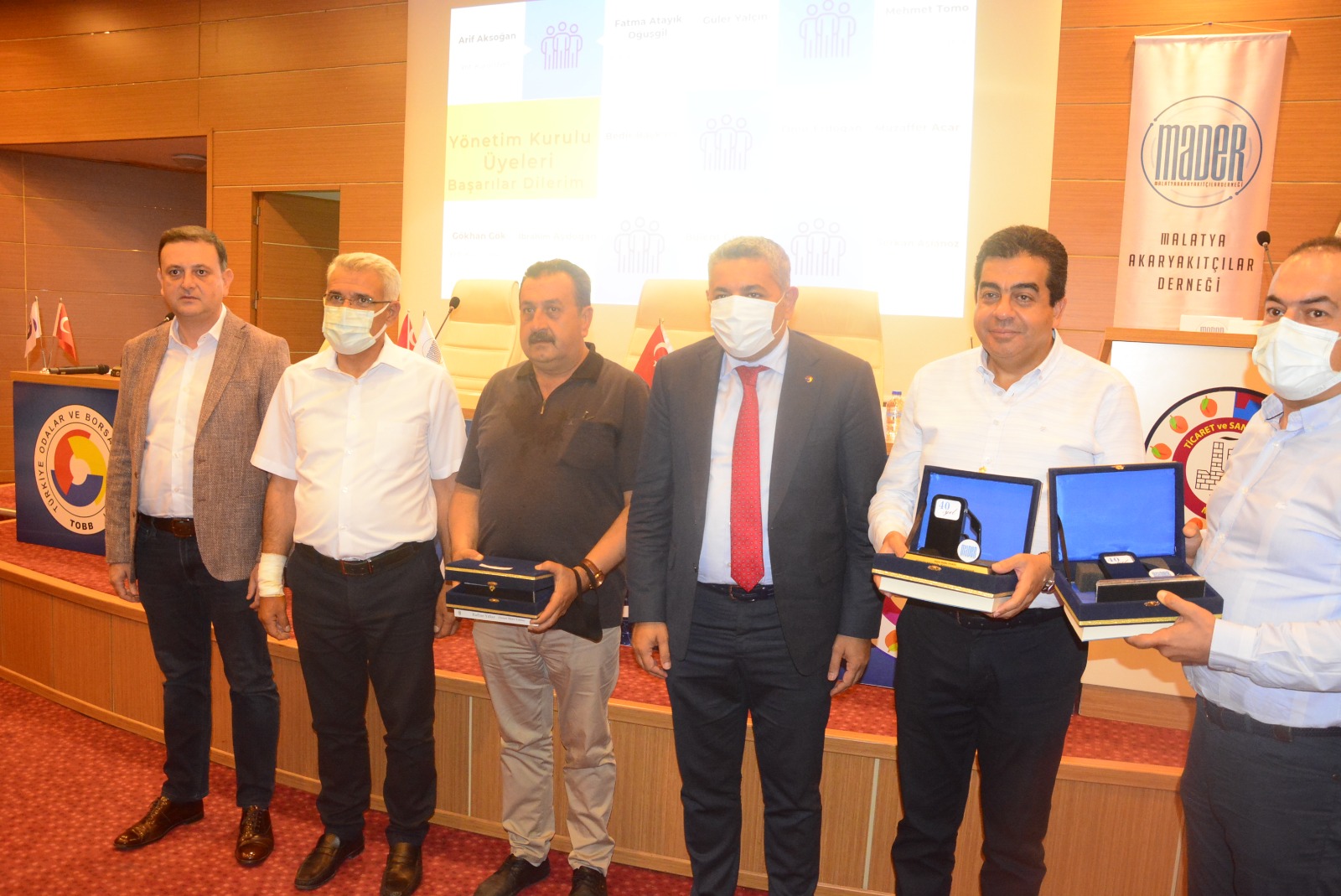 Malatya Akaryakıtçılar ve Otogaz Satıcıları Derneği Olağan Kongresi gerçekleştirildi