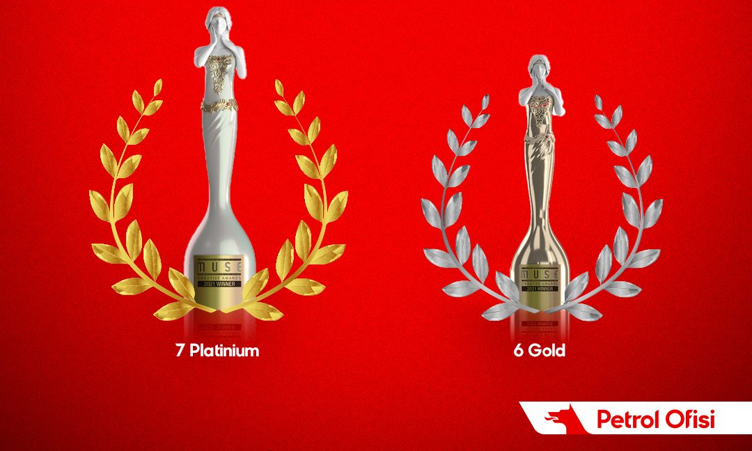 Petrol Ofisi MUSE Creative Awards’da 13 ödül birden aldı