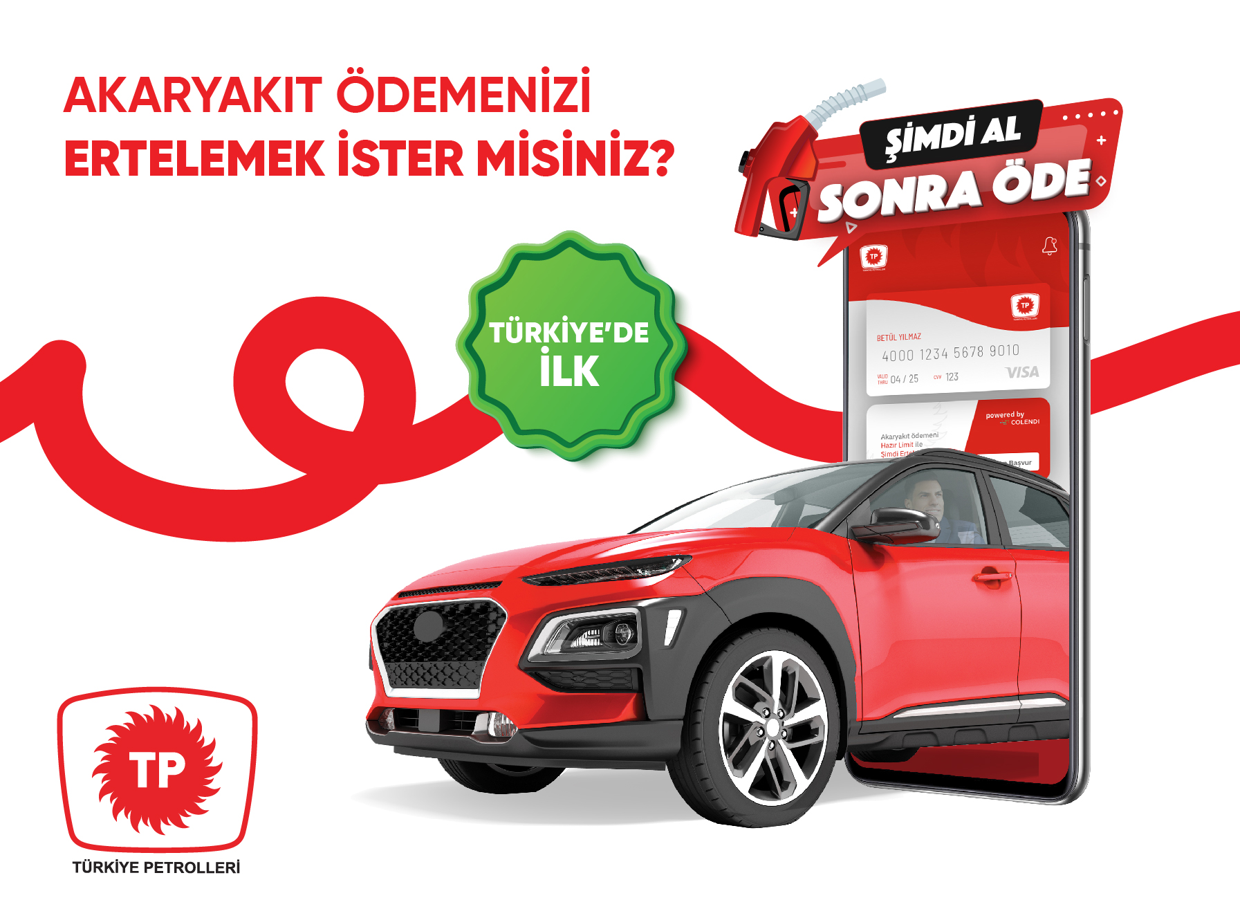 TP Mobil, Cüzdan özelliği ile akaryakıt alımından çok daha fazlasını sunuyor