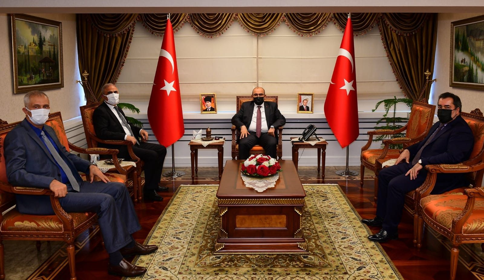 TEDAŞ Genel Müdürü Ömer Sami Yapıcı, Trabzon Valiliğini ziyaret etti