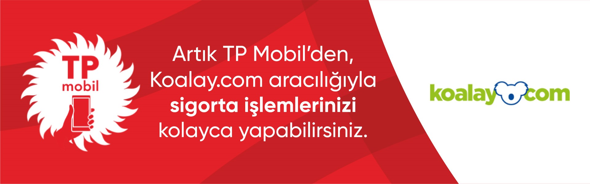 Türkiye Petrolleri ve Koalay.com iş birliği ile sigorta işlemleri TP Mobil üzerinden yapılabiliyor