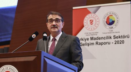 Bakan Dönmez: “Maden ihracatımız yüzde 48 artarak 4,38 milyar dolara yükseldi”