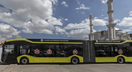 Kayseri’de elektrikli otobüslerle 2 yılda 103 ton karbondioksit salımı önlendi