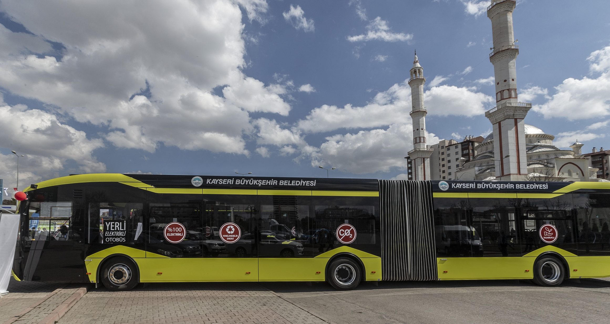 Kayseri’de elektrikli otobüslerle 2 yılda 103 ton karbondioksit salımı önlendi