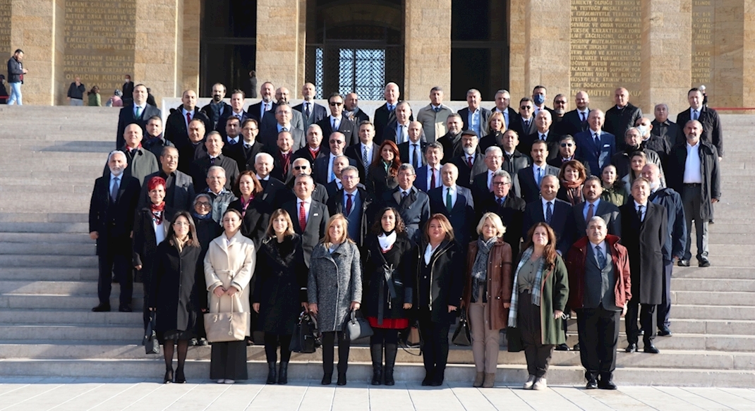 TÜRKONFED 17’nci yılında Ata’nın huzuruna çıktı