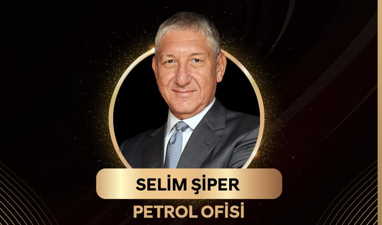 Petrol Ofisi Üst Yöneticisi Selim Şiper’e “Altın Lider” ödülü verildi
