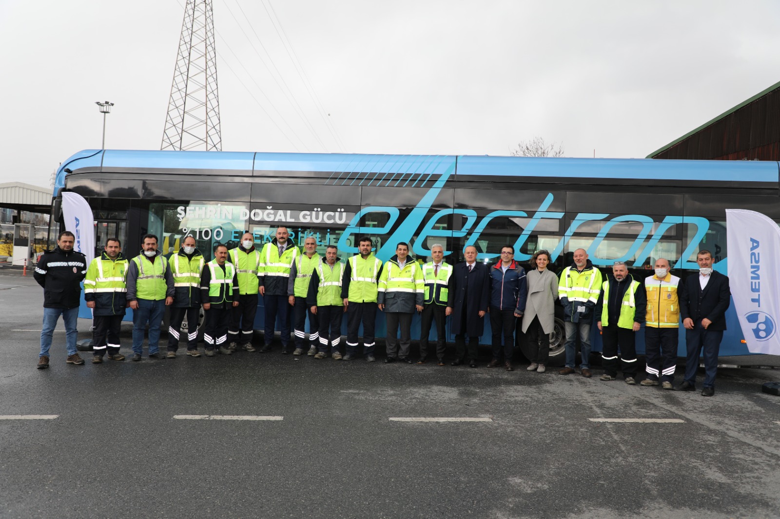 TEMSA’nın elektrikli otobüsü Avenue Electron İstanbul’da test edilmeye başladı