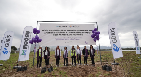 GÜRİŞ Holding, kadın çalışanları için 3 bin 600 adet ağaç dikti