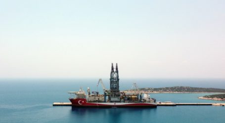 Türkiye’nin yeni sondaj gemisi Abdülhamid Han’da hazırlıklar sürüyor