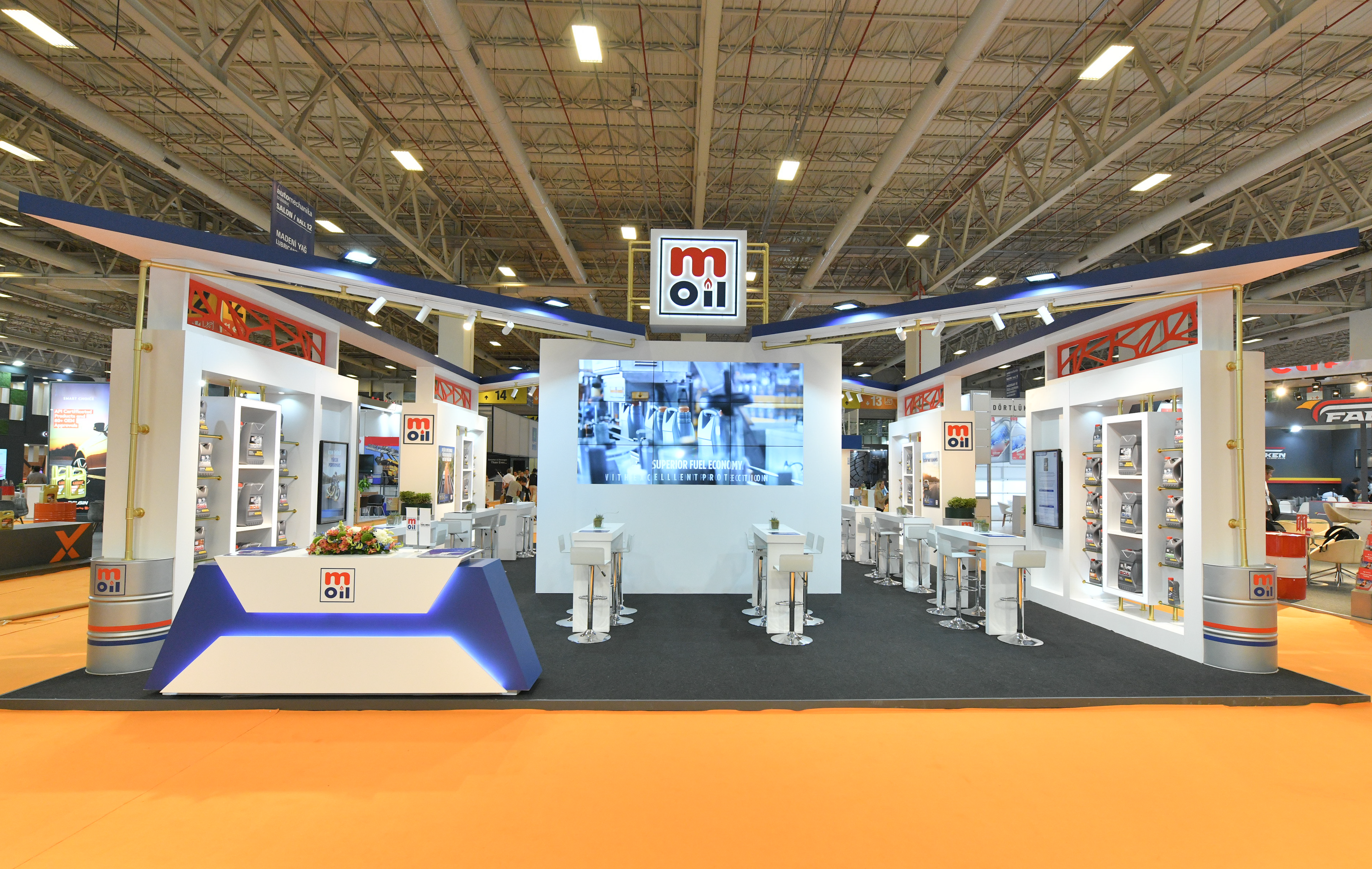 M Oil Madeni Yağlarının ürün yelpazesi Automechanika’da tanıtıldı