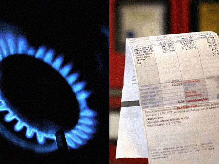 Konutlarda kullanılan doğal gaza yüzde 30, elektriğe yüzde 15 zam geldi