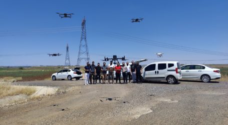 Dicle Elektrik kaçak elektriğe karşı drone filosuyla mücadele ediyor