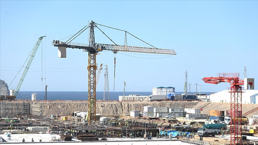 Türkiye’nin ilk nükleer santralinde son reaktörün temeli atıldı