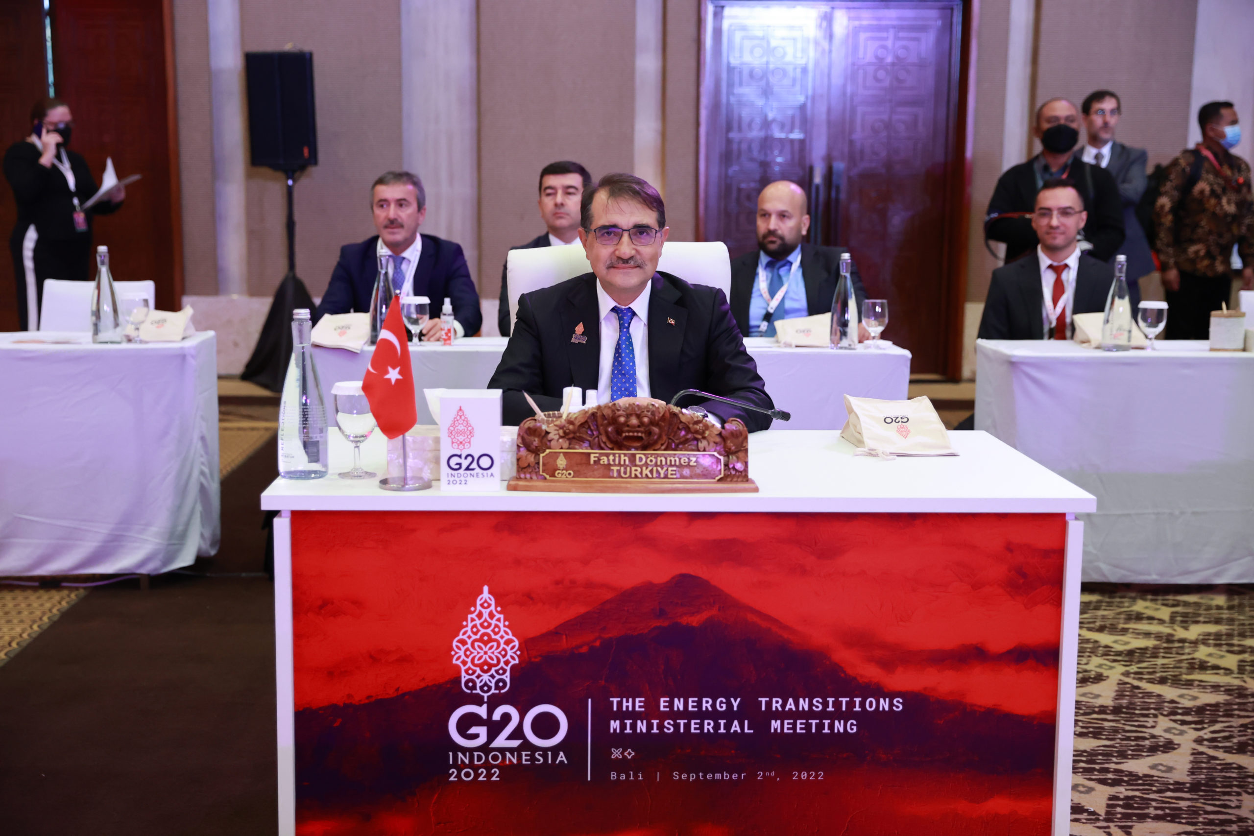 Bakan Fatih Dönmez, G20 Enerji Bakanları Toplantısı’na katıldı