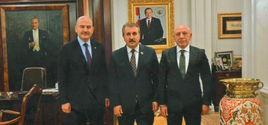 PÜİS Genel Başkanı Okumuş, akaryakıt sektörüyle ilgili Bakan Soylu ile görüştü