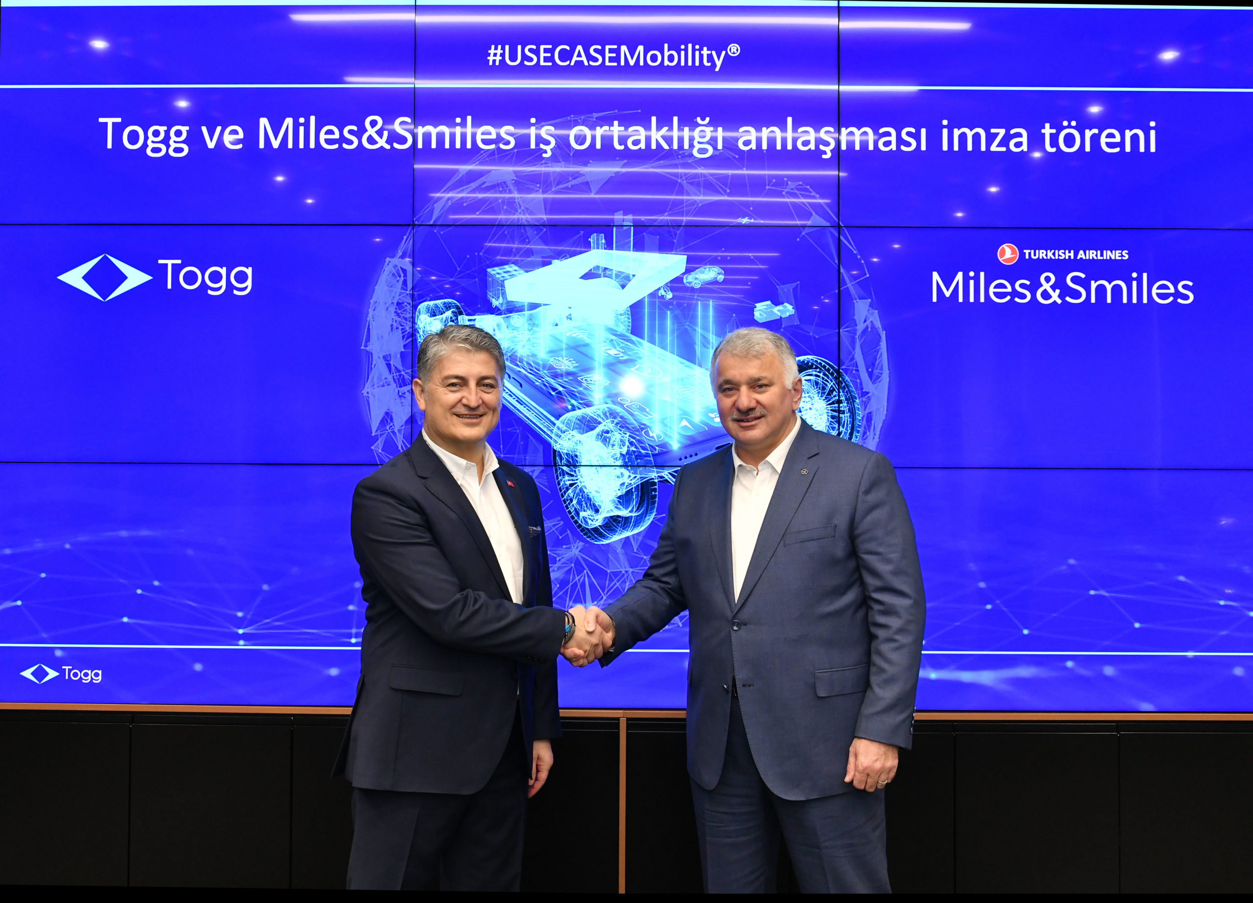 Togg mobilite ekosistemi Türk Hava Yolları Yolcu Programı Miles&Smiles ile Mil kazandıracak
