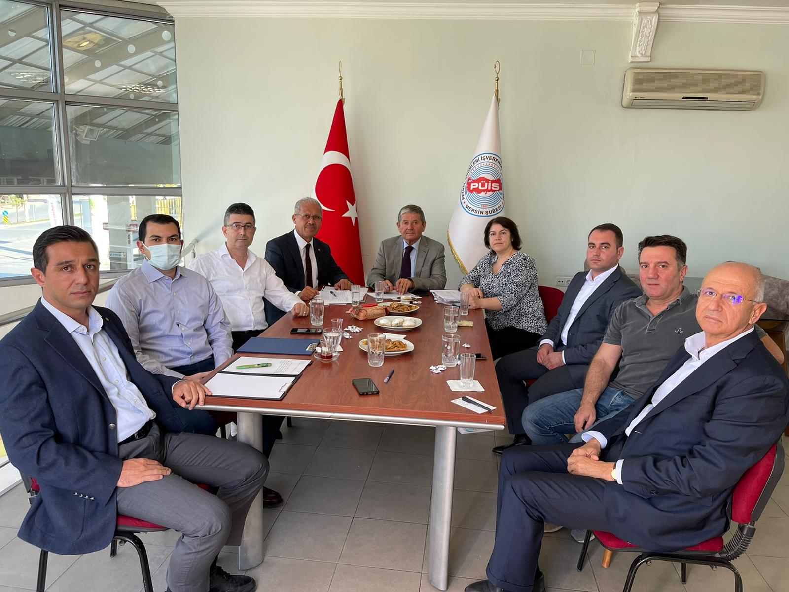 PÜİS Genel Merkezinden PÜİS Mersin Bölge Başkanlığına ziyaret