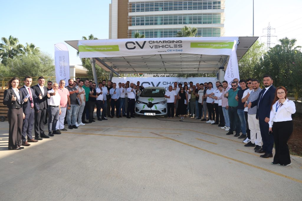 CW Enerji, elektrikli araçların şarj edilmesi için 'CV Charging Vehicles' markasını hayata geçirdi