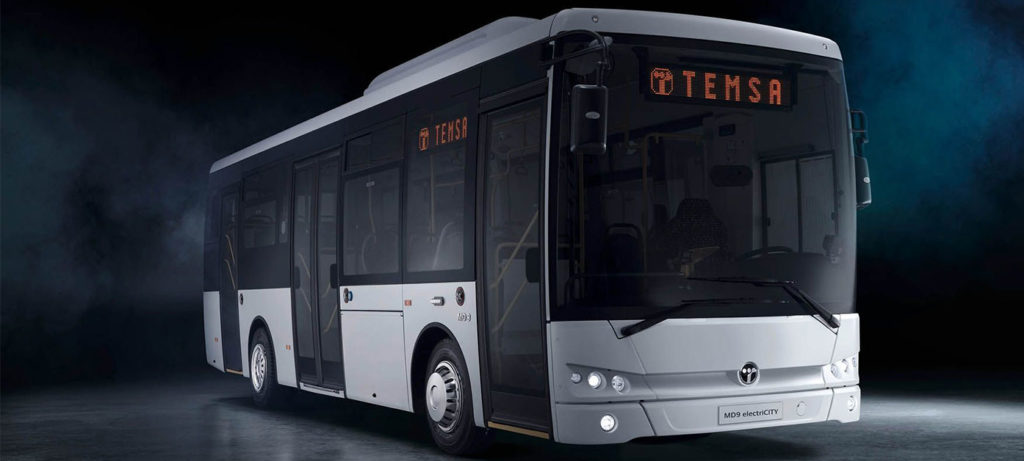 TEMSA, iki elektrikli aracını Fransa'da tanıttı