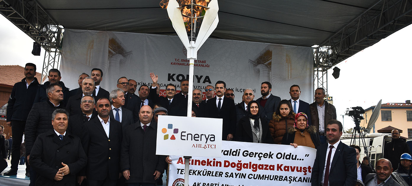 Konya’nın 5 ilçesi daha doğal gaza kavuştu