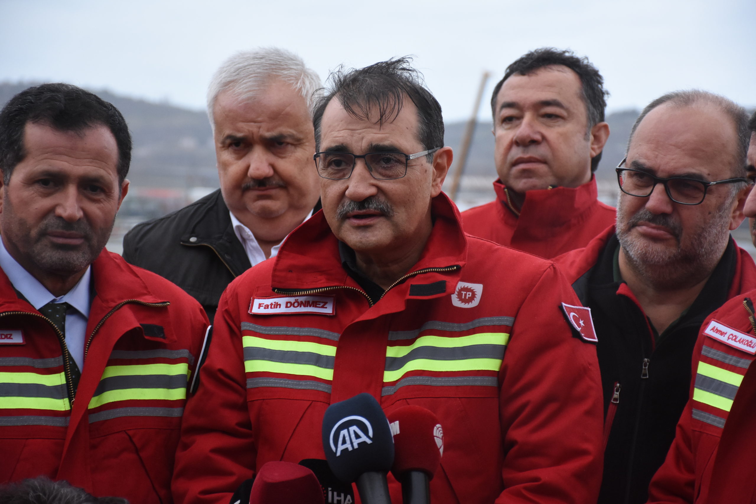 Bakan Dönmez, Filyos Doğal Gaz İşleme Tesisleri’nde konuştu