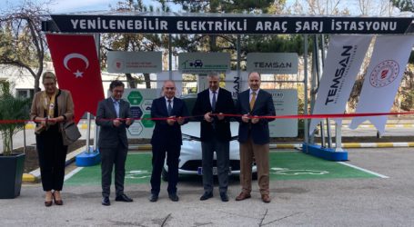 GÜYAD TEMSAN CarPort Elektrikli Araç Şarj İstasyonu’nun açılışı yapıldı