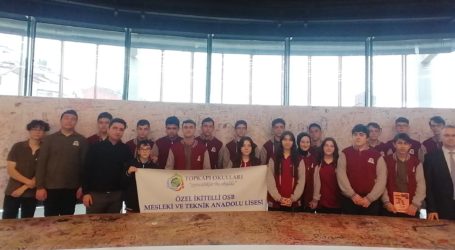 Teksan Teknoloji Sınıfı Öğrencileri Müze Gazhane’yi ziyaret etti