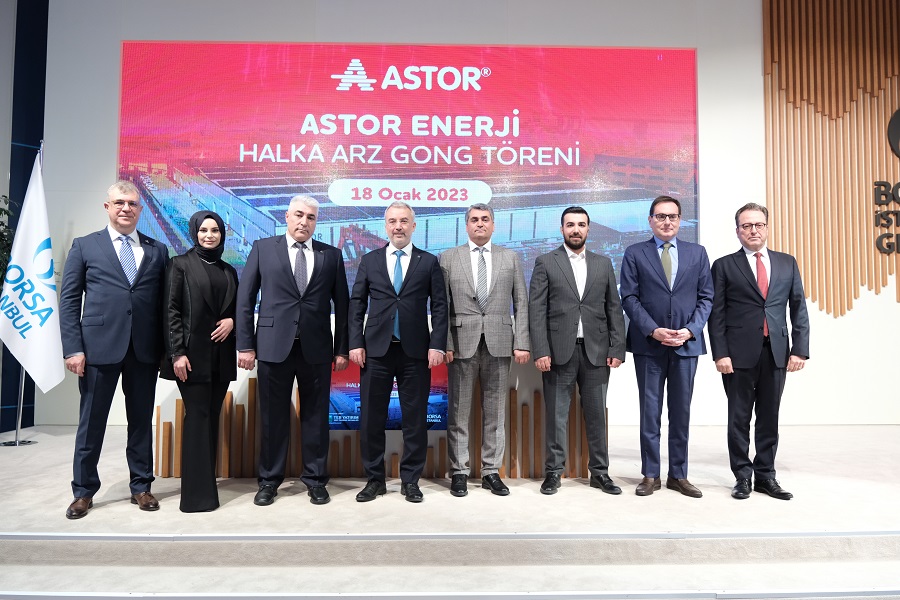 Borsa İstanbul’da gong Astor Enerji için çaldı