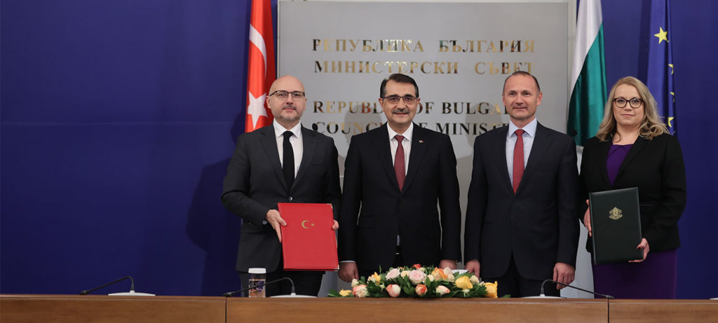 Türkiye ile Bulgaristan arasında yılda yaklaşık 1,5 milyar metreküplük doğal gaz transferi anlaşması
