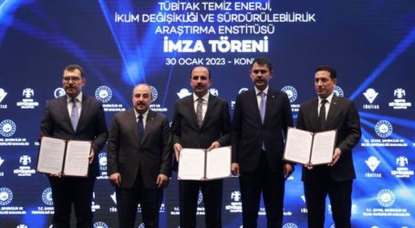 “Tübitak Temiz Enerji İklim Değişikliği ve Sürdürülebilirlik Araştırma Enstitüsü Tanıtımı ve İş Birliği Protokolü İmza Töreni” gerçekleştirildi