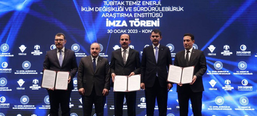 “Tübitak Temiz Enerji İklim Değişikliği ve Sürdürülebilirlik Araştırma Enstitüsü Tanıtımı ve İş Birliği Protokolü İmza Töreni” gerçekleştirildi