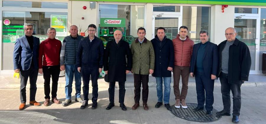PÜİS heyeti, Genel Başkan İmran Okumuş başkanlığında deprem bölgesinde