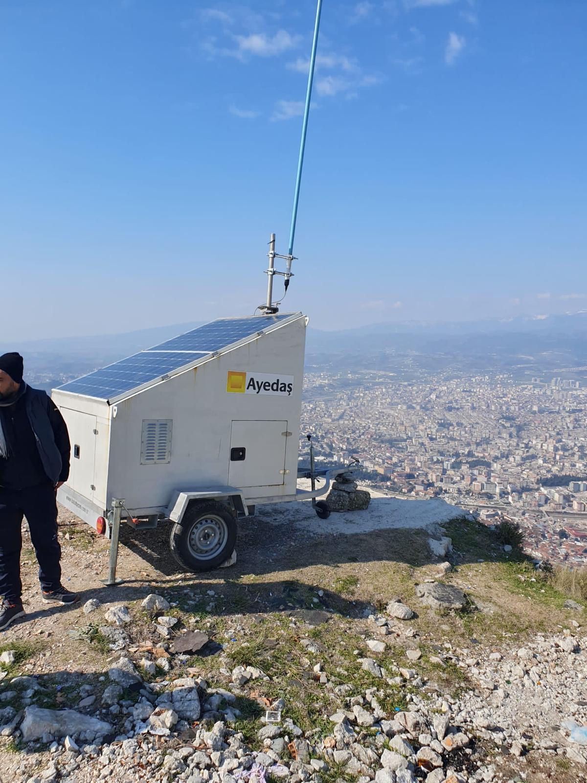 Toroslar EDAŞ, deprem bölgesinde “afet haberleşme sistemini” devreye aldı