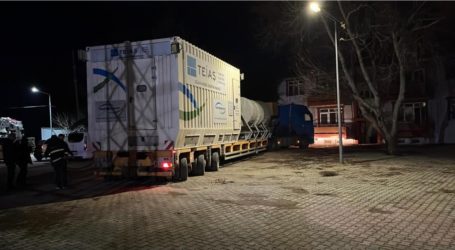 Enerji ve Tabii Kaynaklar Bakanlığı Bakan Yardımcısı Tancan, Mobil Trafo Merkezi’nin Fevzipaşa’ya ulaştığını bildirdi