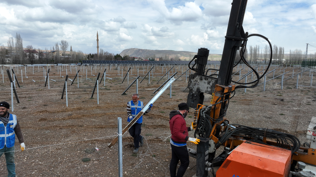 Sivas Belediyesi GES projesinde üçüncü etabın yapımına başladı