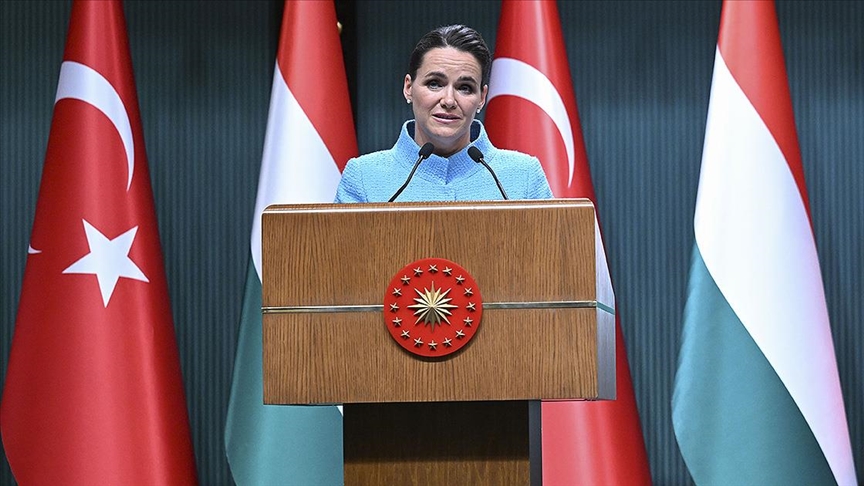 Macaristan Cumhurbaşkanı Novak: 'Türkiye, Macaristan'ın enerji güvenliği konusunda vazgeçilmez öneme sahiptir'