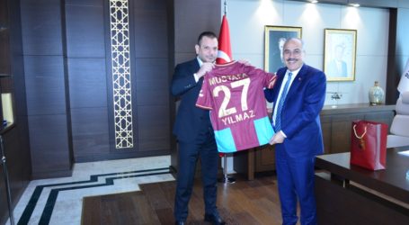 Trabzonspor Kulübü’nden EPDK Başkanı Mustafa Yılmaz’a ziyaret