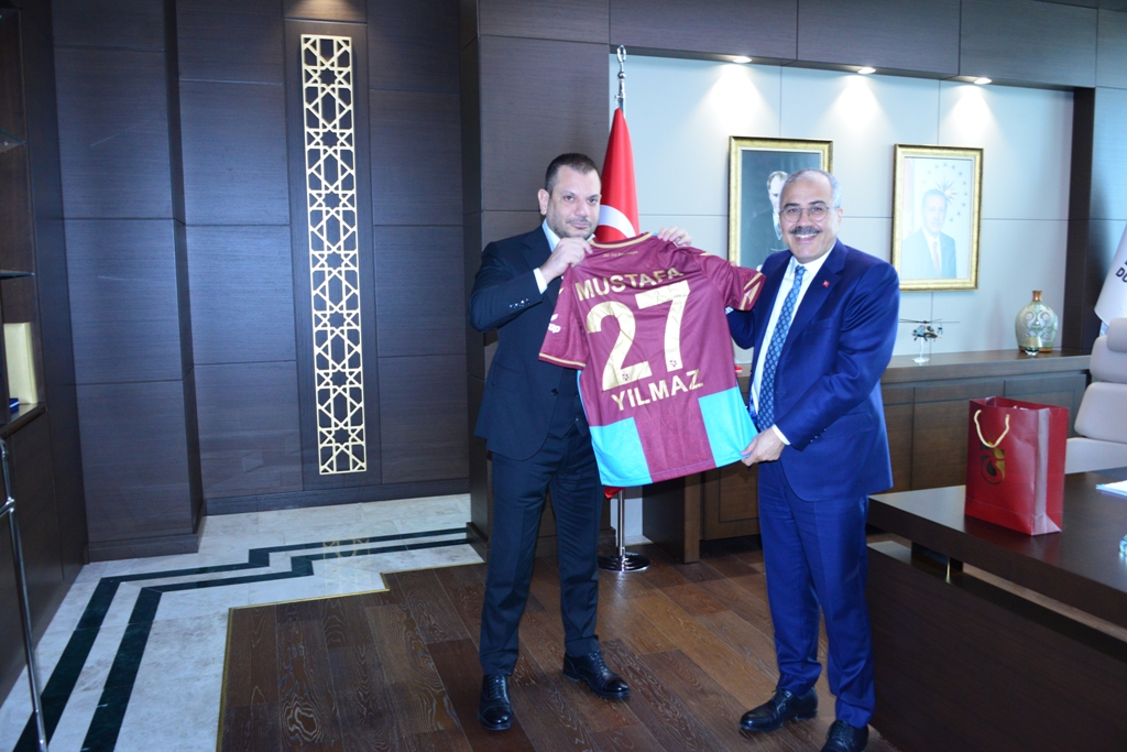 Trabzonspor Kulübü’nden EPDK Başkanı Mustafa Yılmaz’a ziyaret