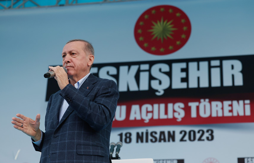 Cumhurbaşkanı Erdoğan, Eskişehir’de nadir toprak elementi tesisi ile birlikte pek çok eser ve hizmetin toplu açılışını gerçekleştirdi