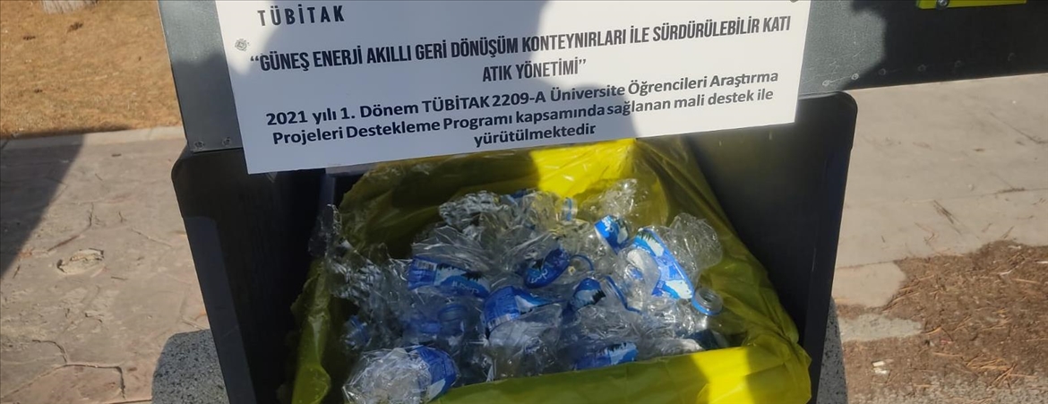 Güneş enerjili geri dönüşüm konteyneri sera gazı emisyonunu azaltıyor