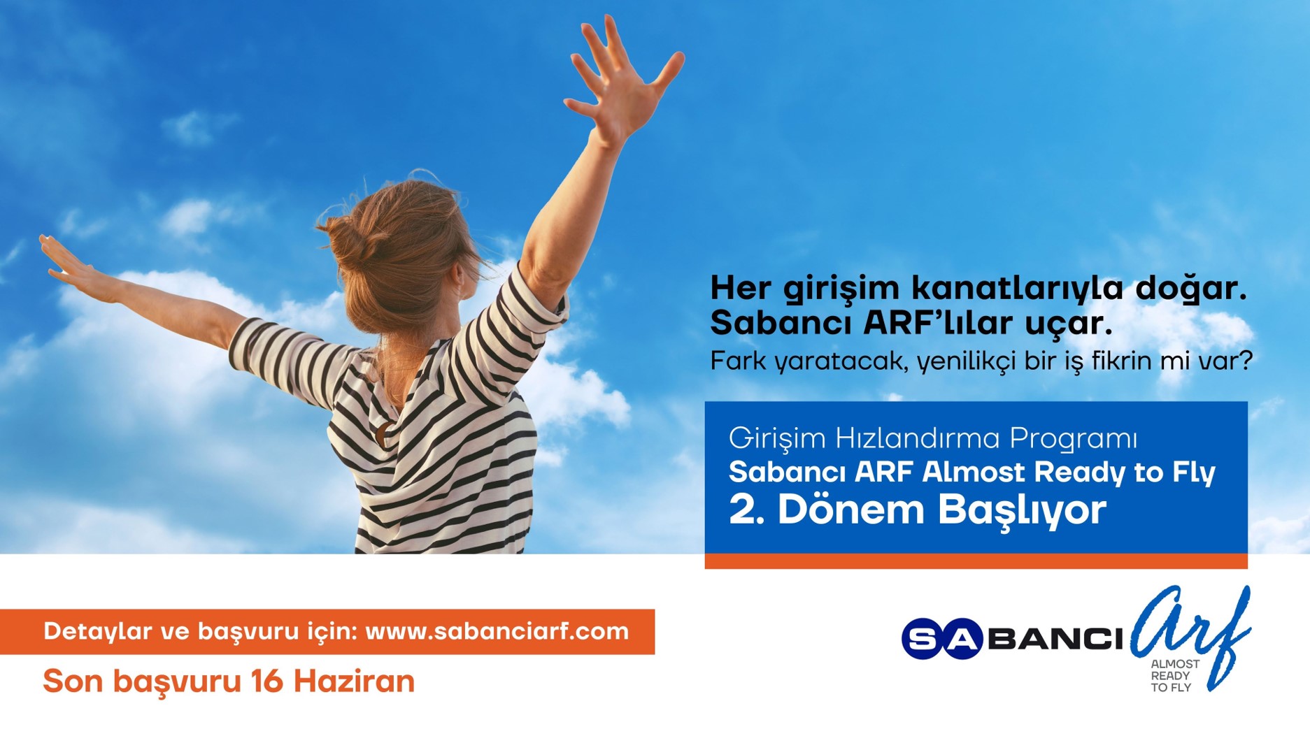 Sabancı ARF Almost Ready to Fly ikinci dönem başvuruları başladı