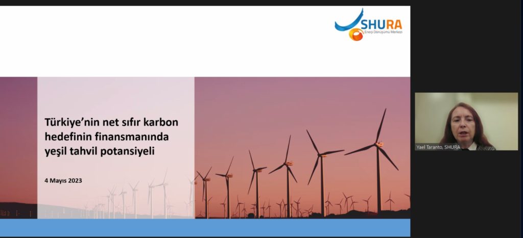 SHURA, Türkiye’nin net sıfır karbon hedefinin finansmanında yeşil tahvil potansiyelini değerlendirildi