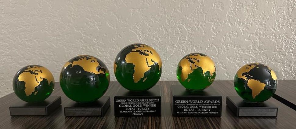 BOTAŞ, 2023 Yeşil Dünya Ödülleri'nde 5 ödül kazandı