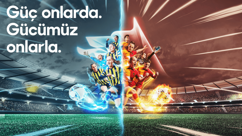 Petrol Ofisi “Gücümüz Onlarla” reklam filmiyle Fenerbahçe ve Galatasaray kadın futbolcularının içindeki gücü açığa çıkarıyor