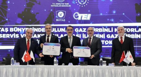 BOTAŞ ve TEI arasında düzenlenen işbirliği protokolü imza töreni Bakan Dönmez’in katılımıyla gerçekleştirildi