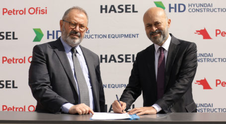 Petrol Ofisi, Hyundai iş makinalarının Türkiye distribütörü HASEL ile iş birliğine imza attı