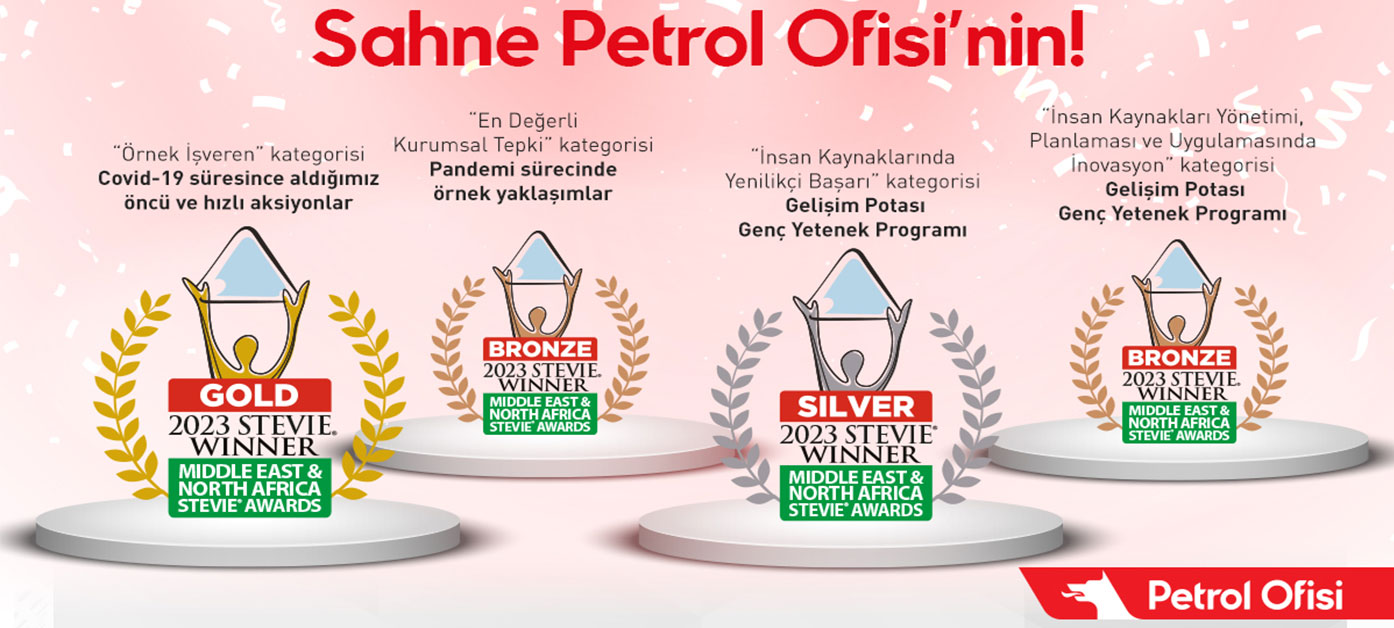 Petrol Ofisi, Stevie Awards’ta 4 ödül kazandı