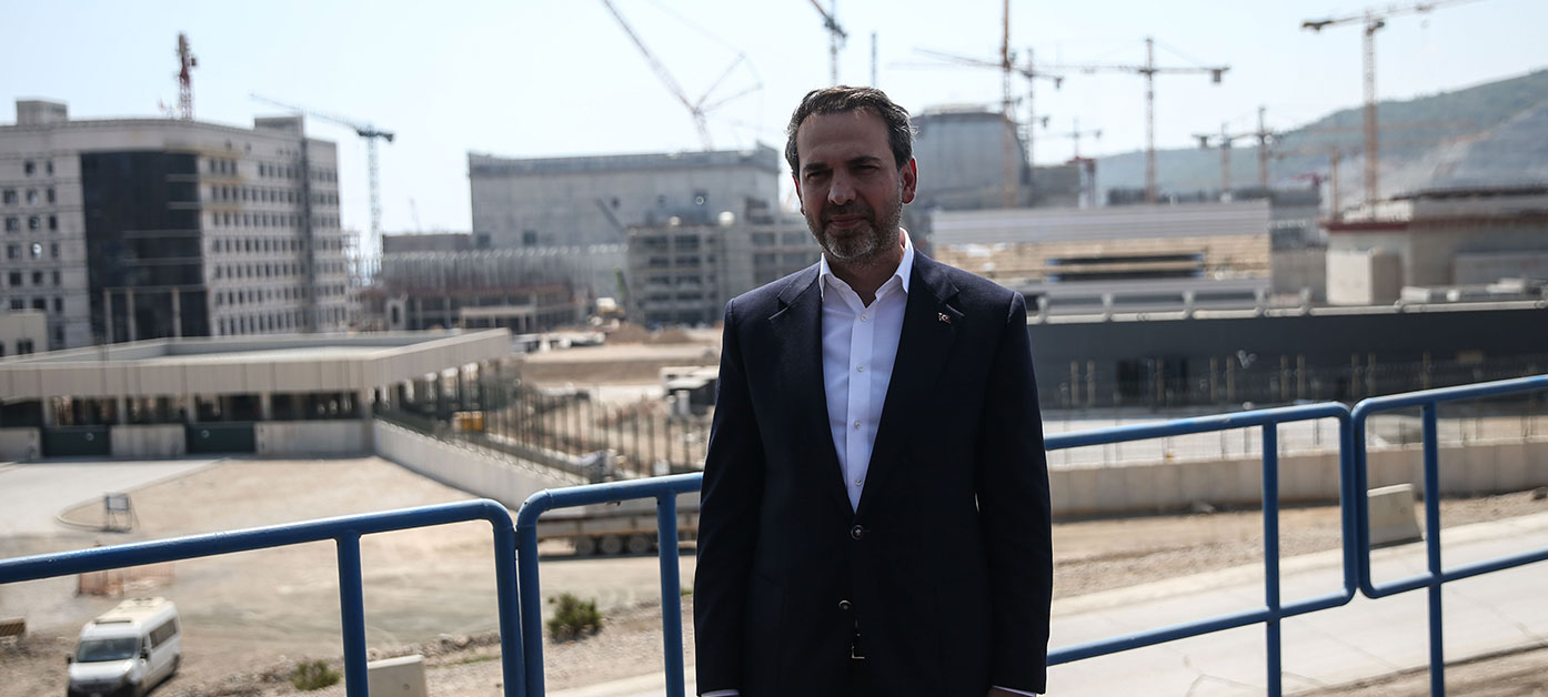 Enerji ve Tabii Kaynaklar Bakanı Bayraktar, Akkuyu NGS’de konuştu