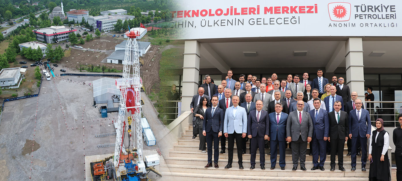 Zonguldak Bülent Ecevit Üniversitesinde sondaj kulesi ve uygulama laboratuvarları açıldı