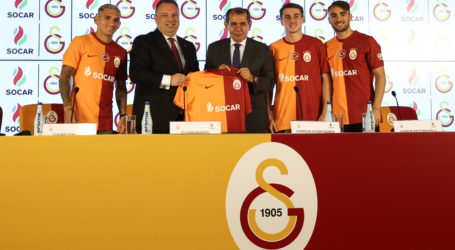 Galatasaray, SOCAR ile 3 yıllık sponsorluk anlaşması imzaladı